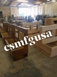 csm mfg  wood Booth's